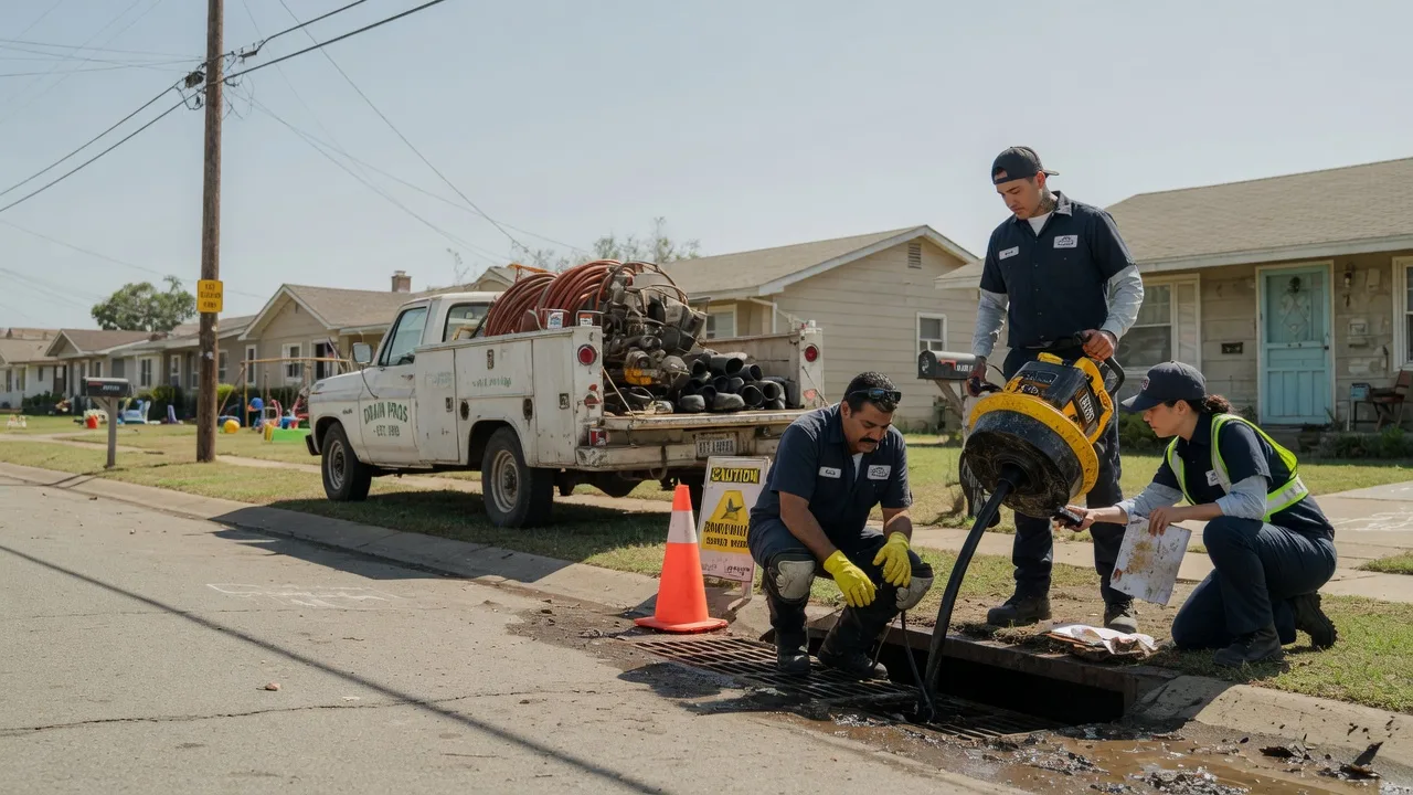 Drain Cleaning in Chireno, TX near me